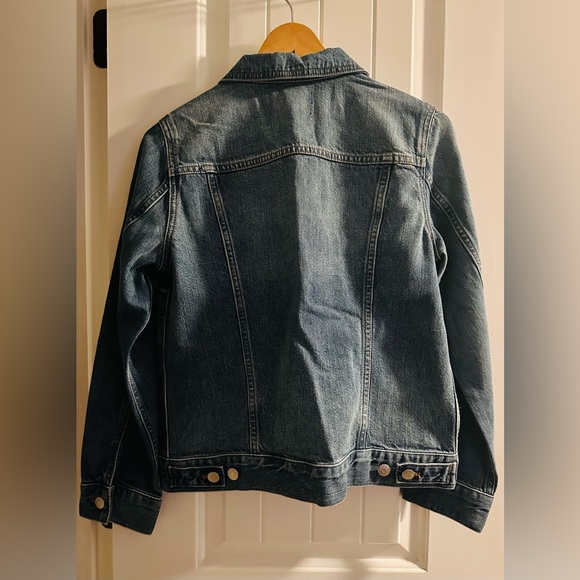 Madewell Jean Jacket in Medford Wash denim size Medium NWOT - Picture 6 of 6